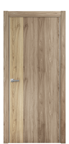 Дверь межкомнатная Duet 19 Цвет Орех NY смоук Покрытие ПВХ WOOD NATURAL Наличник L 75 Цена 22988