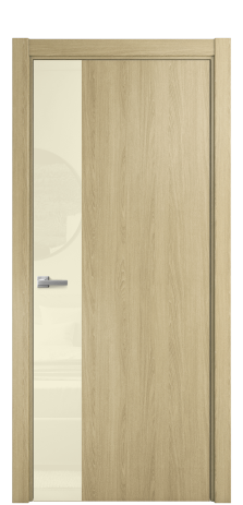 Дверь межкомнатная Vetro 19 Цвет Maderaira oak amber Покрытие ПВХ WOOD NATURAL Наличник L 75 Цена 25884
