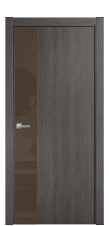 Дверь межкомнатная Vetro 19 Цвет Maderaira oak agate Покрытие ПВХ WOOD NATURAL Наличник L 75 Цена 25884