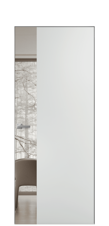 Дверь межкомнатная Vetro 19 Цвет Бетон серый Покрытие ПВХ ORIGINAL Наличник L 75 Цена 39150