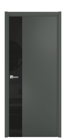 Дверь межкомнатная Vetro 19 Цвет Телегрей Покрытие Эмаль  Наличник L 50 Цена 50625