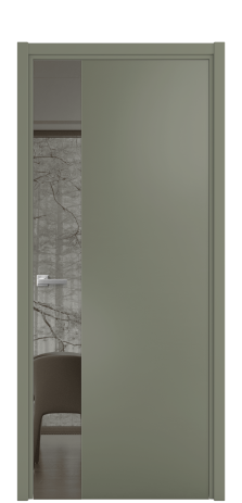 Дверь межкомнатная Vetro 19 Цвет Облачный Покрытие Эмаль  Наличник L 50 Цена 49875