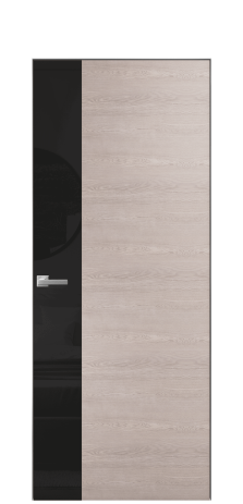 Дверь межкомнатная Vetro 19 Цвет Пихтовый Покрытие Эмаль  Наличник Скрытый короб хром Цена 69473