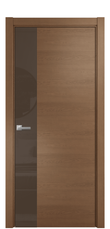 Дверь межкомнатная Vetro 19 Цвет Какао Покрытие Эмаль  Наличник L 50 Цена 49875