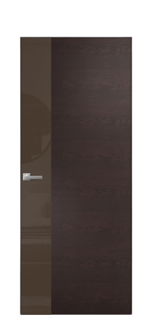 Дверь межкомнатная Vetro 19 Цвет Дуб Мускат Покрытие Шпон натуральный  Наличник L 75 Цена 55950