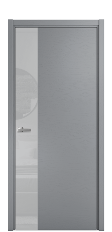 Дверь межкомнатная Vetro 19 Цвет Дуб Кофе Покрытие Шпон масло  Наличник L 75 Цена 58575