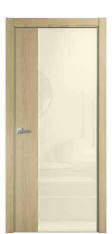 Дверь межкомнатная Vetro 20 Цвет Maderaira oak amber Покрытие ПВХ WOOD NATURAL Наличник L 75 Цена 29068