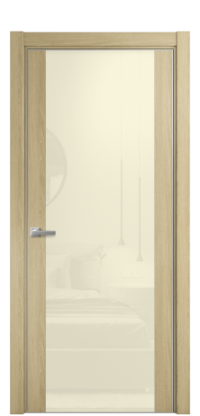Дверь межкомнатная Vetro 21 Цвет Maderaira oak amber Покрытие ПВХ WOOD NATURAL Наличник L 75 Цена 51525