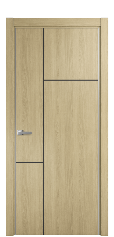 Дверь межкомнатная Slot 10-123 PVX Цвет Maderaira oak amber Покрытие ПВХ WOOD NATURAL Наличник L 75 Цена 28675