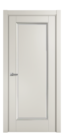Дверь межкомнатная Sienna 1 Цвет Дымчатый Покрытие Эмаль  Наличник L 75 Цена 50475