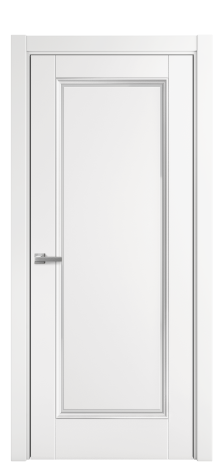 Дверь межкомнатная Sienna 1 Цвет Белый Покрытие Эмаль  Наличник L 75 Цена 43145 Дверь межкомнатная Sienna 1 Цвет Белый Покрытие Эмаль  Наличник L 75 Цена 43145