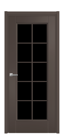 Дверь межкомнатная Сиена 10 Цвет Коричневый Покрытие Эмаль  Наличник L 50 Цена 53268
