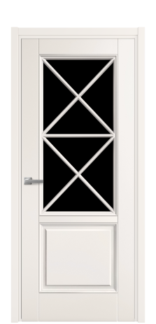 Дверь межкомнатная Сиена X3 DGO Цвет Молочный Покрытие Эмаль  Наличник L 50 Цена 46098