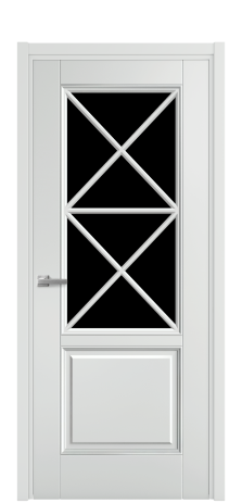 Дверь межкомнатная Сиена X3 DGO Цвет Облачный Покрытие Эмаль  Наличник L 50 Цена 51475