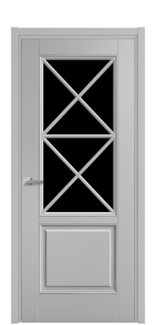 Дверь межкомнатная Сиена X3 DGO Цвет Галечный Покрытие Эмаль  Наличник L 50 Цена 53268