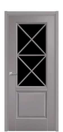 Дверь межкомнатная Сиена X3 DGO Цвет Ирис Покрытие Эмаль  Наличник L 50 Цена 51475