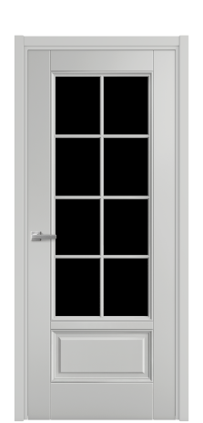 Дверь межкомнатная Сиена 10 DGO2 Цвет Телегрей Покрытие Эмаль  Наличник L 50 Цена 46098