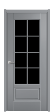 Дверь межкомнатная Сиена 10 DGO2 Цвет Гриджио Покрытие Эмаль  Наличник L 50 Цена 53268