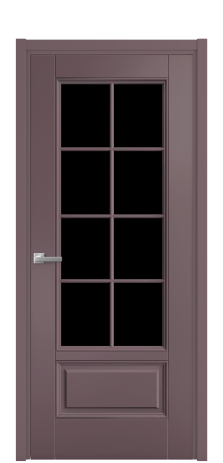 Дверь межкомнатная Сиена 10 DGO2 Цвет Лиловый Покрытие Эмаль  Наличник L 50 Цена 53268