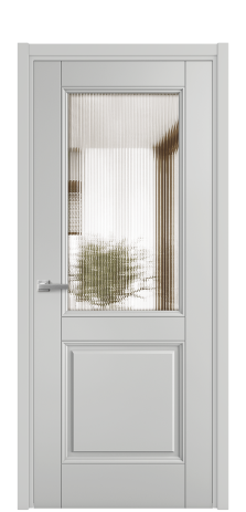 Дверь межкомнатная Savona 2 Цвет Телегрей Покрытие Эмаль  Наличник L 50 Цена 59975