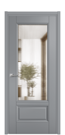 Дверь межкомнатная Savona 2B Цвет Гриджио Покрытие Эмаль  Наличник L 50 Цена 61668