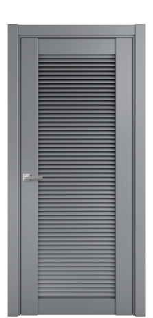 Дверь межкомнатная Жалюзи 1 Цвет Гриджио Покрытие Эмаль  Наличник L 75 Цена 50075