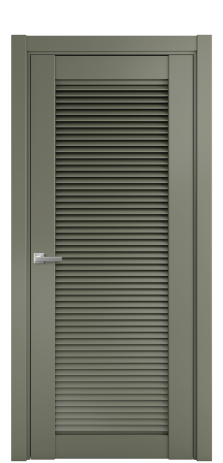 Дверь межкомнатная Жалюзи 1 Цвет Зеленый Покрытие Эмаль  Наличник L 75 Цена 50075