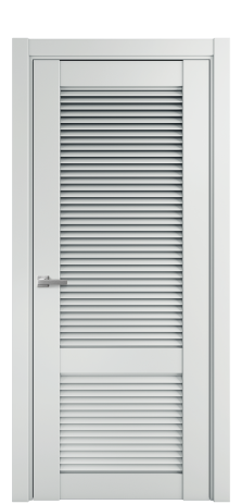 Дверь межкомнатная Жалюзи 2 Цвет Облачный Покрытие Эмаль  Наличник L 75 Цена 50075