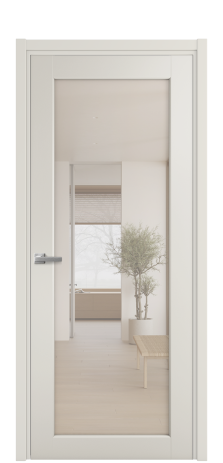 Дверь межкомнатная Strada 11 Цвет Дымчатый Покрытие Эмаль  Наличник L 50 Цена 43925