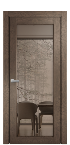 Дверь межкомнатная Strada 11 Цвет Дуб Марракеш Покрытие Шпон натуральный  Наличник L 75 Цена 56050