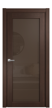 Дверь межкомнатная Strada 11 Цвет Каштановый Орех Покрытие Шпон натуральный  Наличник L 75 Цена 56100