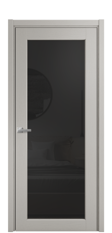 Дверь межкомнатная Strada 11 Цвет Ясень Серый Шелк Покрытие Шпон крашеный  Наличник L 50 Цена 48175