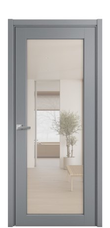 Дверь межкомнатная Strada 11 Цвет Ясень Гриджио Покрытие Шпон крашеный  Наличник L 50 Цена 48175
