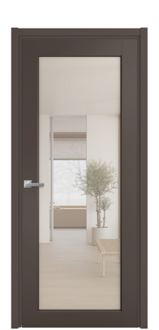 Дверь межкомнатная Strada 11 Цвет Коричневый Покрытие Эмаль  Наличник L 50 Цена 43925