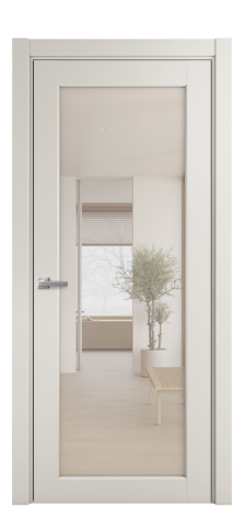 Дверь межкомнатная Strada 11 Цвет Дымчатый Покрытие Эмаль  Наличник L 75 Цена 42125