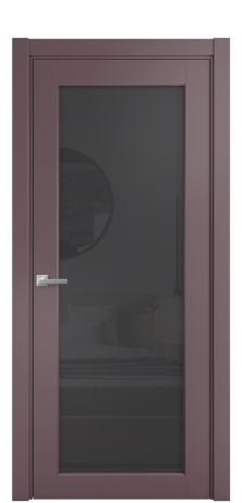 Дверь межкомнатная Strada 11 Цвет Лиловый Покрытие Эмаль  Наличник L 75 Цена 42625