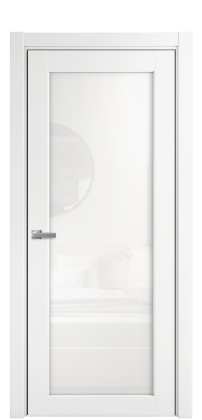 Дверь межкомнатная Strada 11 Цвет Белый Покрытие Эмаль  Наличник L 75 Цена 43925