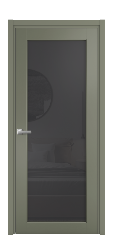 Дверь межкомнатная Страда 11 Цвет Зеленый Покрытие Эмаль  Наличник L 50 Цена 45840