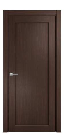 Дверь межкомнатная Strada 01 Цвет Каштановый Орех Покрытие Шпон натуральный  Наличник L 75 Цена 49600