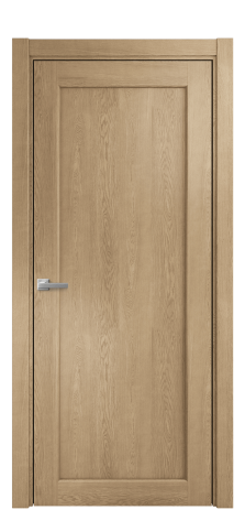 Дверь межкомнатная Strada 01 Цвет Дуб Светлый Покрытие Шпон натуральный  Наличник L 75 Цена 46450