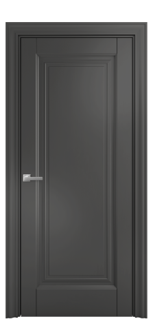 Дверь межкомнатная Elegance 1 Цвет Антрацит Покрытие Эмаль  Наличник Etna 85 Цена 45950