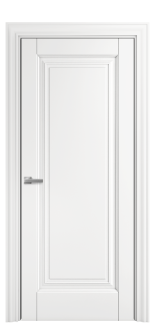 Дверь межкомнатная Элеганс 1 Цвет Белый Покрытие Эмаль  Наличник Этна 85 Цена 48548
