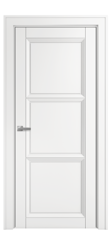 Дверь межкомнатная Belluno 3B Цвет Белый Покрытие Эмаль  Наличник Komo 90 Цена 47565 Дверь межкомнатная Belluno 3B Цвет Белый Покрытие Эмаль  Наличник Komo 90 Цена 47565