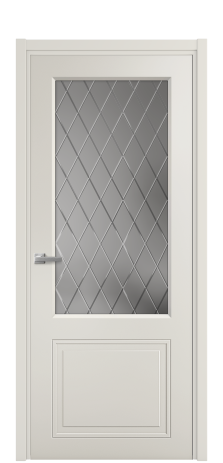 Дверь межкомнатная Stripe 2 Цвет Пихтовый Покрытие Эмаль  Наличник L 50 Цена 44868