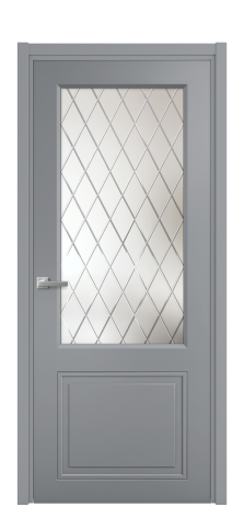 Дверь межкомнатная Stripe 2 Цвет Коричневый Покрытие Эмаль  Наличник L 50 Цена 44868