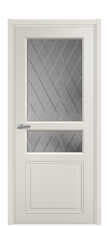 Дверь межкомнатная Stripe 4 Цвет Пихтовый Покрытие Эмаль  Наличник L 50 Цена 44868