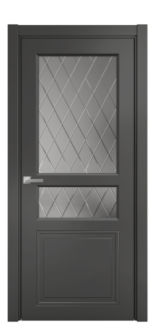Дверь межкомнатная Stripe 4 Цвет Антрацит Покрытие Эмаль  Наличник L 75 Цена 34783 Дверь межкомнатная Stripe 4 Цвет Антрацит Покрытие Эмаль  Наличник L 75 Цена 34783