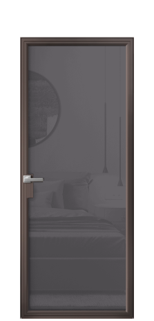 Дверь межкомнатная Фрейм 01 Цвет Антик Покрытие Алюминий  Наличник Скрытый короб Цена 75130