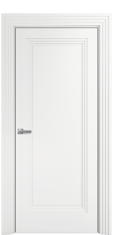 Дверь межкомнатная Step 01 Цвет Белый Покрытие Эмаль  Наличник Step 110 Цена 49725