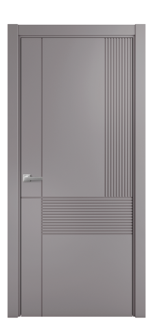 Дверь межкомнатная Mezzo 13 Цвет Ирис Покрытие Эмаль  Наличник L 75 Цена 38925